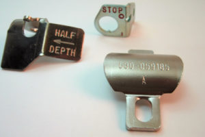 Marking dies and stamps are easily built into progressive dies and tools for embossing when required.