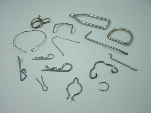 Variety of wireforms manufactured on our fourslide equipment